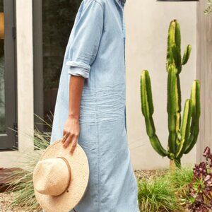 Frank & Eileen Rory Medium tattered/distressed shirtdress